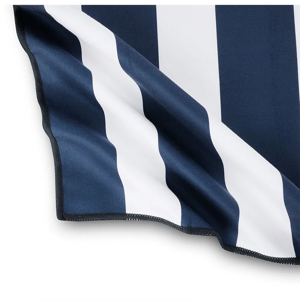 Купить Regatta RCE523-061-Single полотенце Printed Microfibre Beach  White / Navy Stripe 7ft.ru в интернет магазине Семь Футов