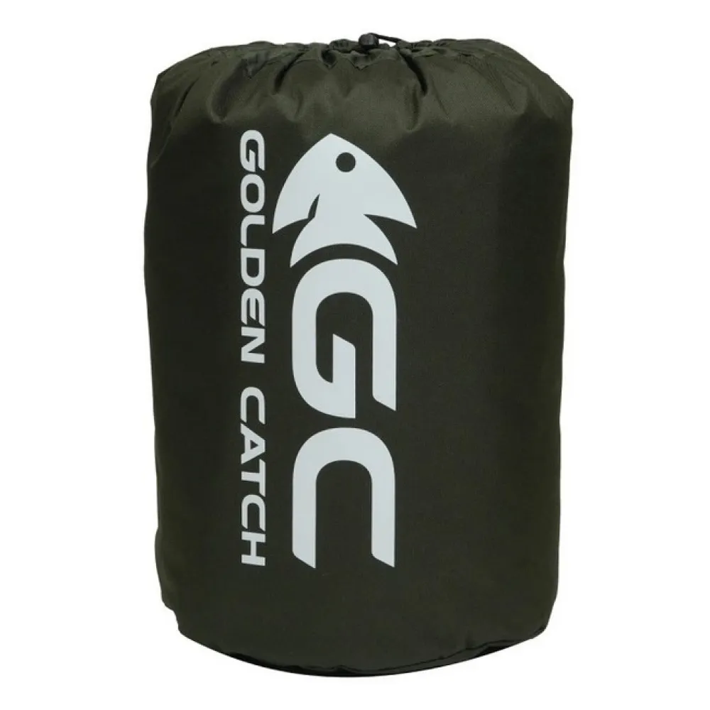 Купить Golden catch 7634207 Спальный мешок 3 Season Dark Green 60x30x30 215 x 95 x 10 cm 7ft.ru в интернет магазине Семь Футов