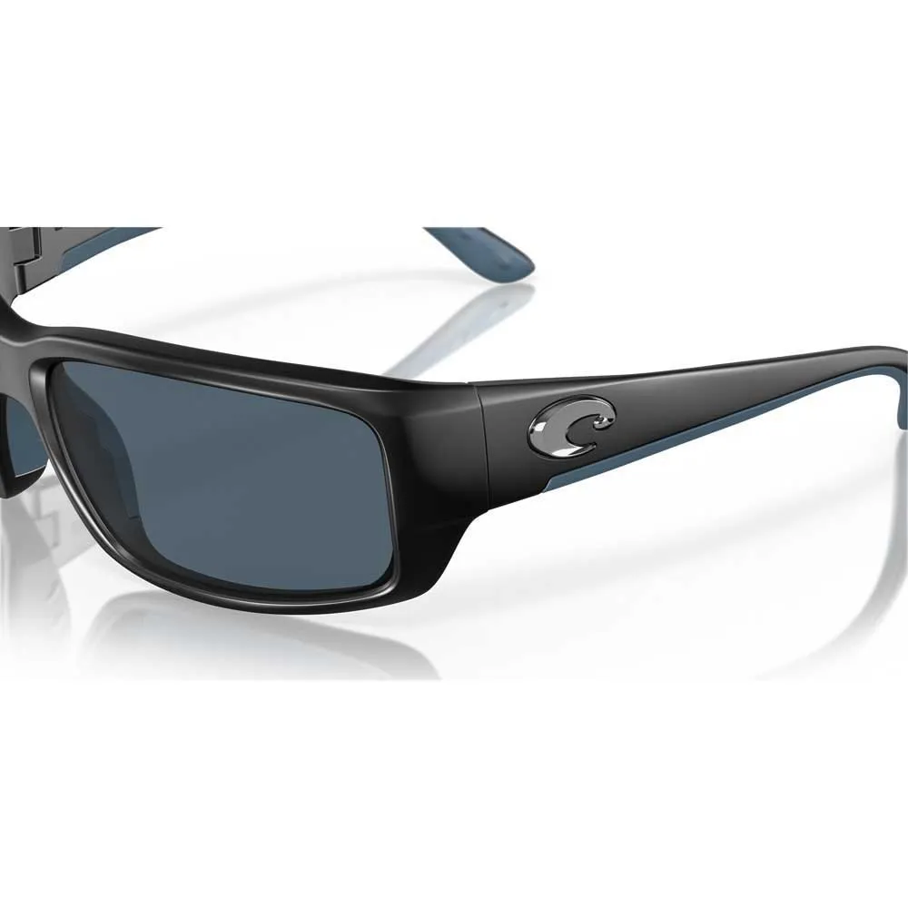 Купить Costa 06s9006-90060459 поляризованные солнцезащитные очки Fantail Matte Black 25x12x10 Gray 580P/CAT3 7ft.ru в интернет магазине Семь Футов