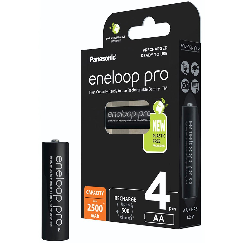 Купить Eneloop BK-3HCDE/4BE Аккумуляторная батарея 2500mAh 4 единицы измерения Серебристый Silver 7ft.ru в интернет магазине Семь Футов