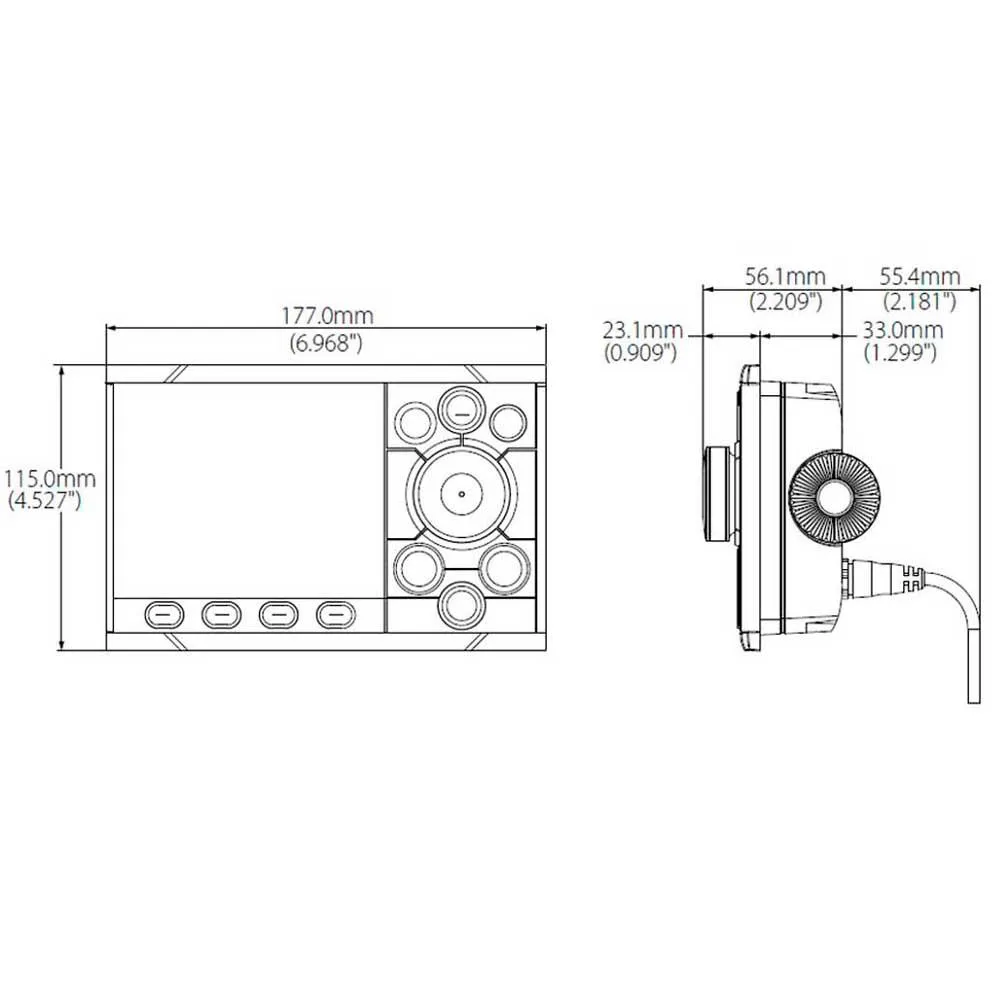 Купить Simrad si014 Контроллер AP48 Black 20x15x10 71.5 x 115 x 177 mm 7ft.ru в интернет магазине Семь Футов