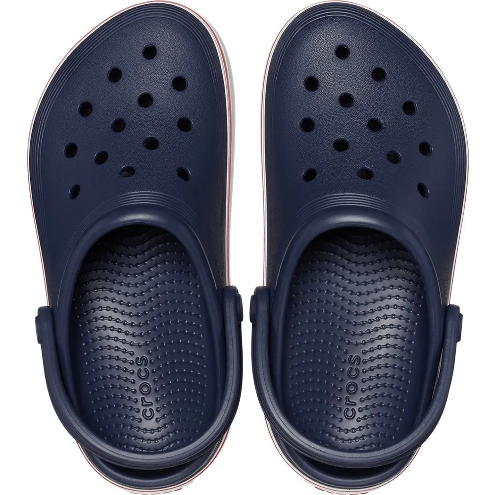 Купить Crocs 208477-4cc-j1 Деревянные башмаки Crocband Clean Navy / Pepper 35x25x15 EU 32 7ft.ru в интернет магазине Семь Футов