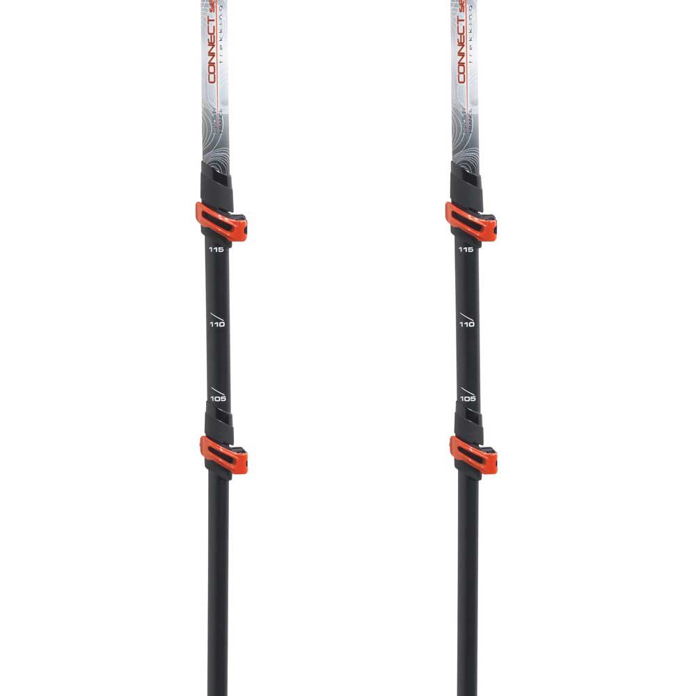 Купить Tsl outdoor PFBCC3LSW Connect Carbon 3 Light Swing Поляки Серый Black / Red 72.5-140 cm 7ft.ru в интернет магазине Семь Футов