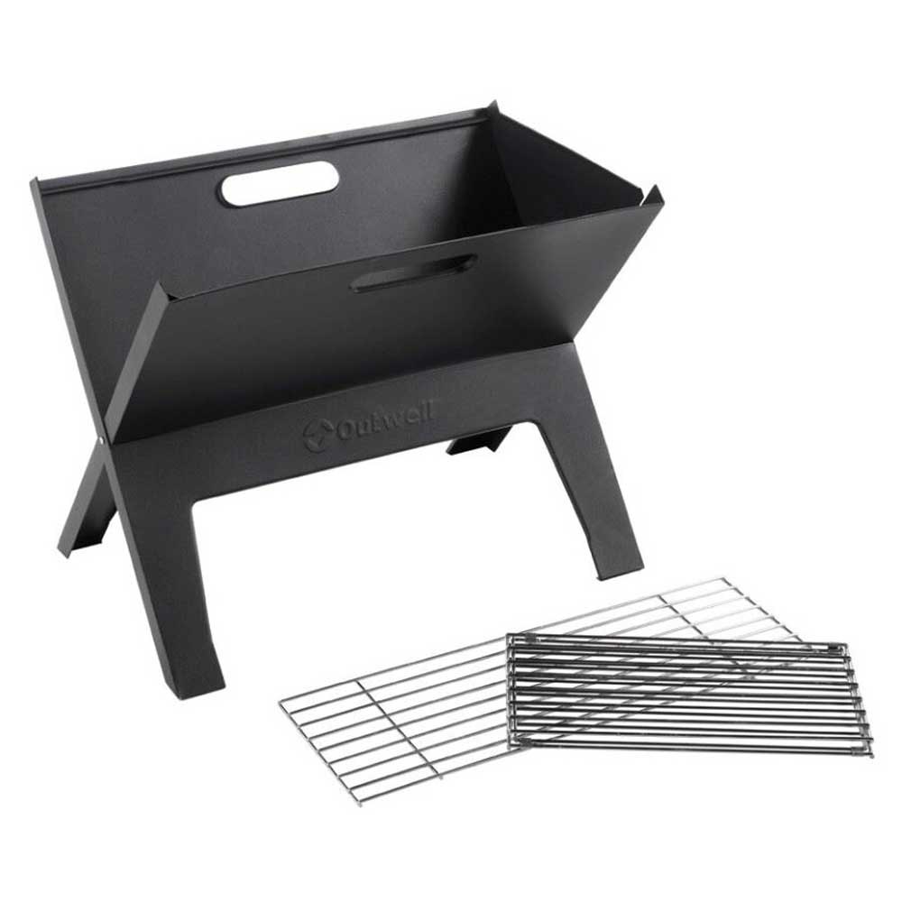 Купить Outwell 651196 Cazal Portable Grill Угольный гриль Серебристый Black 7ft.ru в интернет магазине Семь Футов