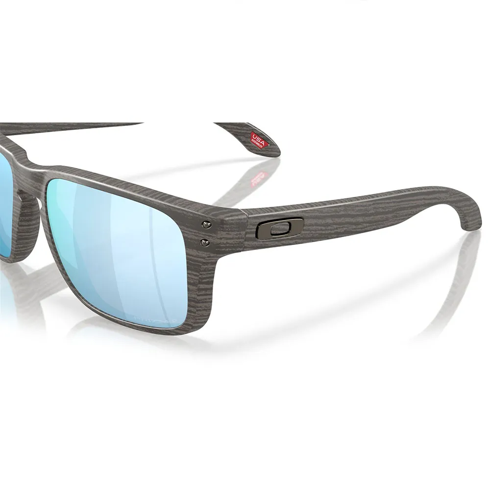 Купить Oakley OO9509-0553 поляризованные солнцезащитные очки Holbrook s Woodgrain Prizm Deep Water Polar/CAT3 7ft.ru в интернет магазине Семь Футов