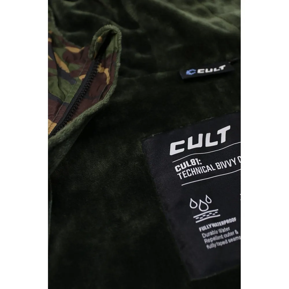 Купить Cult tackle CUL81-3XL/PLUS Куртка Technical Bivvy  Camo 3XL-4XL 7ft.ru в интернет магазине Семь Футов
