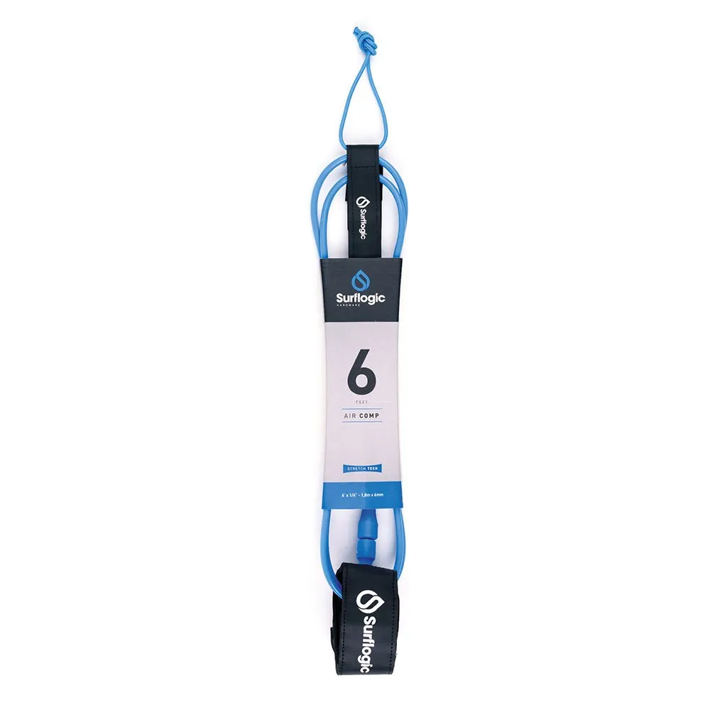 Купить Surflogic 59006 серф-лиш Aircomp 6 mm Cyan 30x10x10 6´ 7ft.ru в интернет магазине Семь Футов