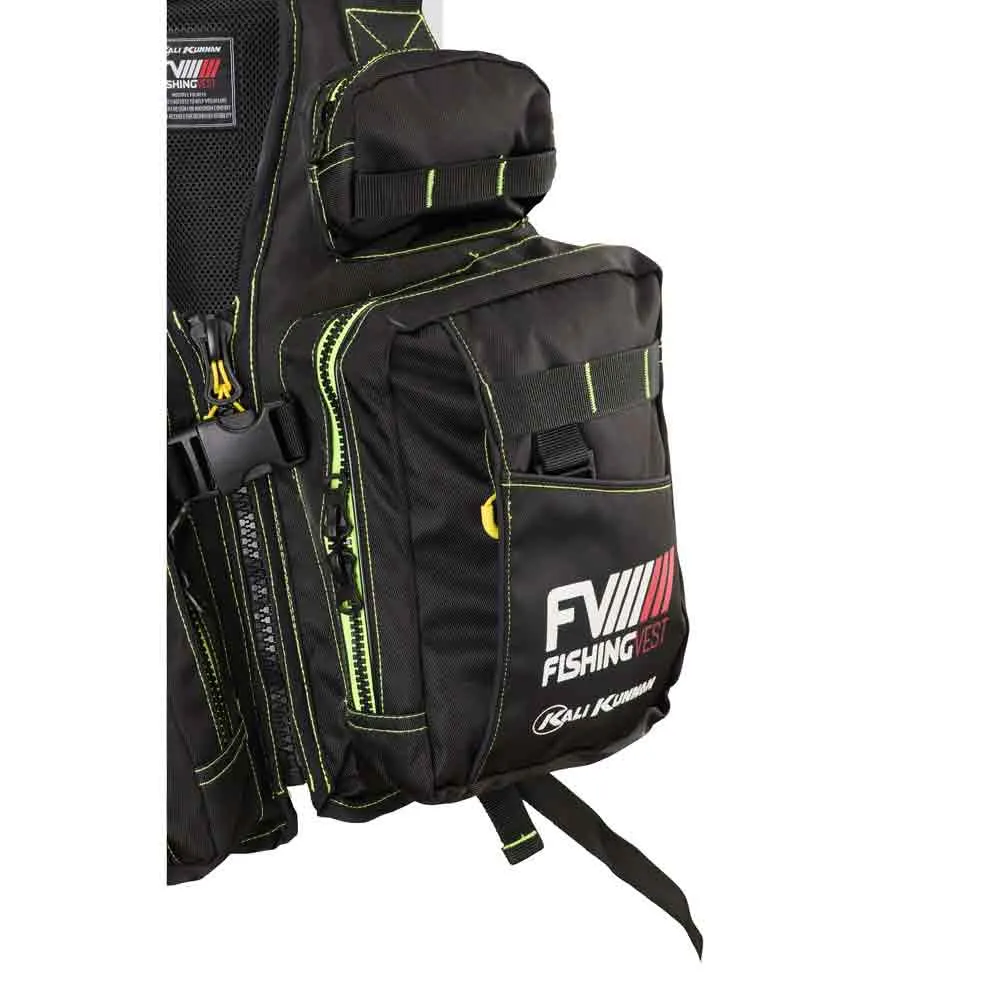 Купить Kali kunnan 98372 Жилет Coastal Черный  Black / Yellow 7ft.ru в интернет магазине Семь Футов
