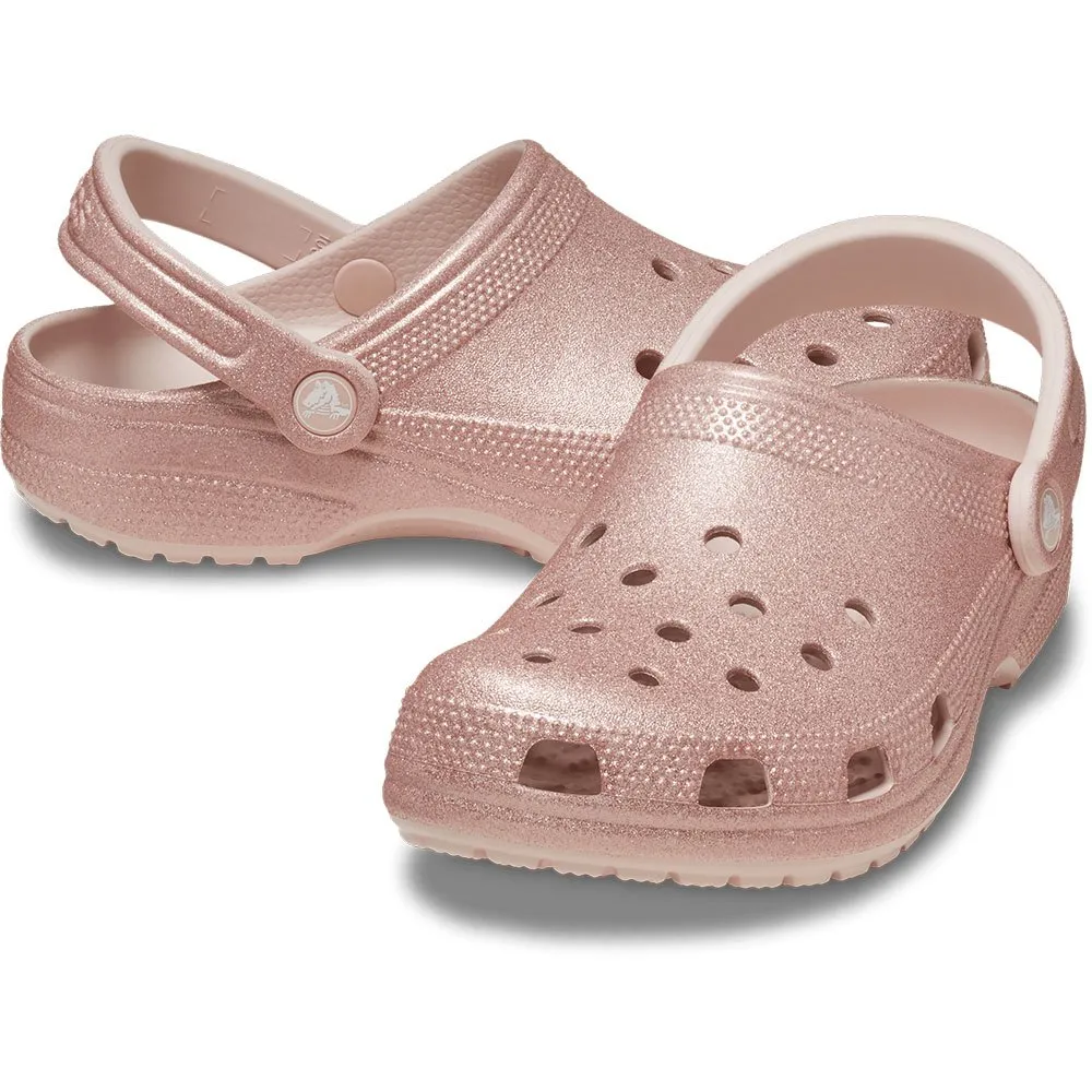 Купить Crocs 205942-6wv-m9/w11 Деревянные башмаки Classic Glitter Quartz Glitter 35x25x15 EU 42 7ft.ru в интернет магазине Семь Футов