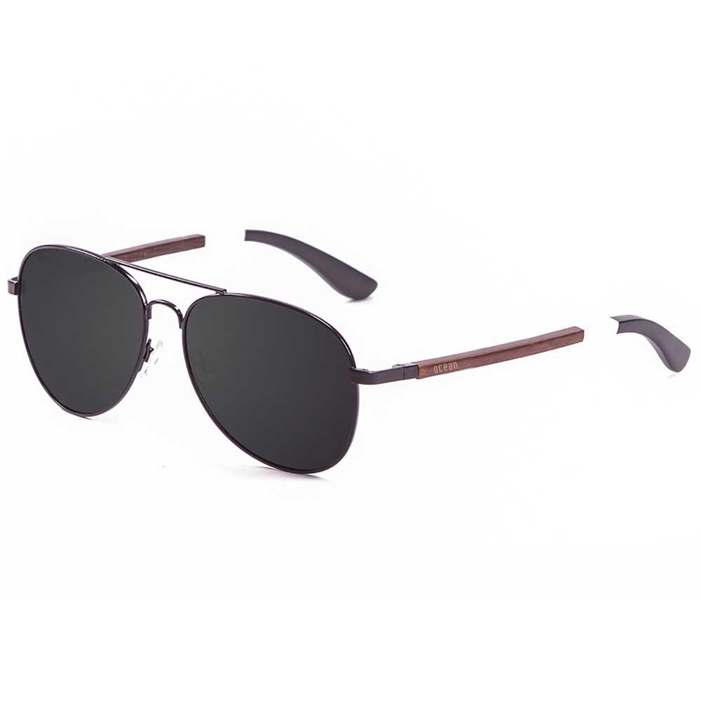 Купить Ocean sunglasses 18110.15 Деревянные поляризованные солнцезащитные очки San Remo Pear Wood Smoke/CAT3 7ft.ru в интернет магазине Семь Футов
