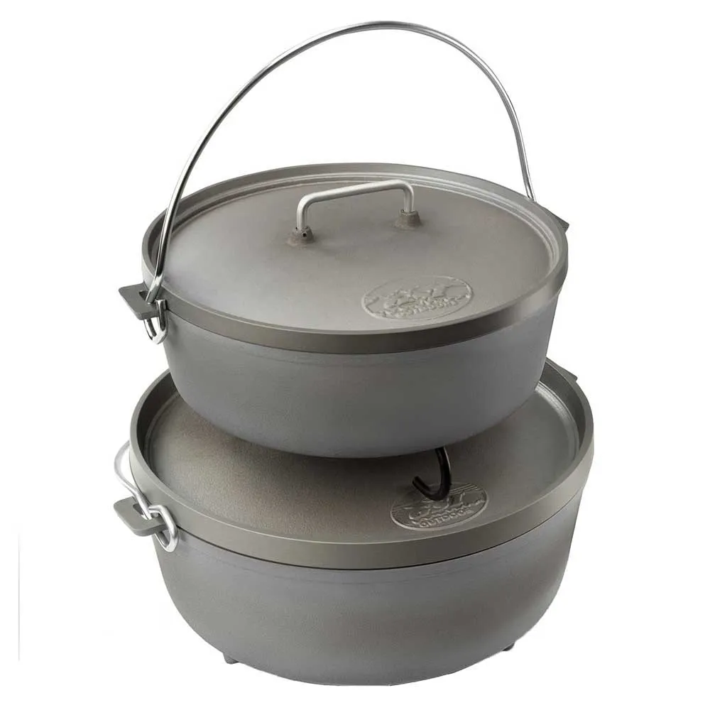 Купить Gsi outdoors 50412 Жесткий анодированный голландский духовой шкаф 12 дюймов Серебристый Multicolor 7ft.ru в интернет магазине Семь Футов