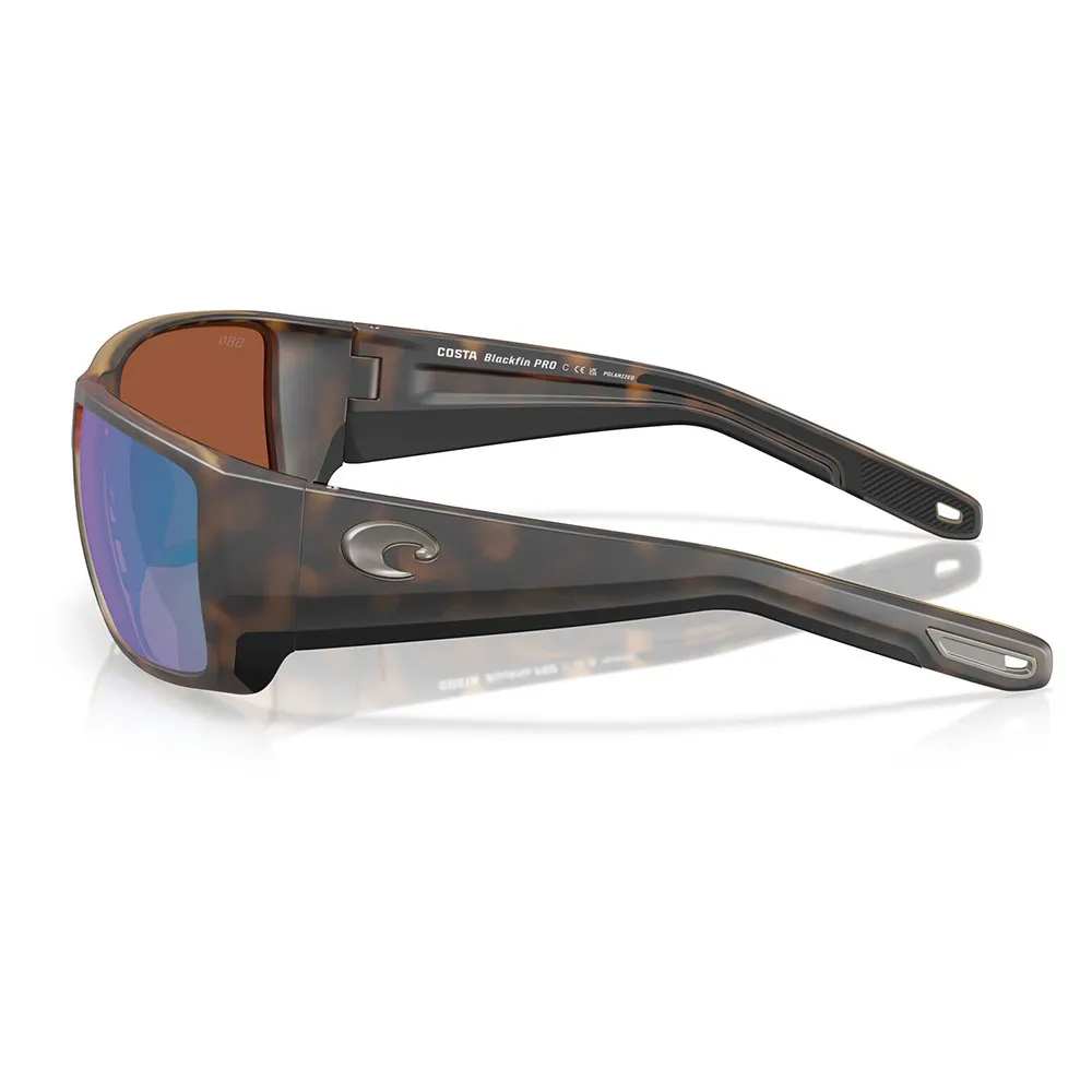 Купить Costa 06S9078-90781560 поляризованные солнцезащитные очки Blackfin pro Matte Tortoise Green Mirror 580G/CAT3 7ft.ru в интернет магазине Семь Футов