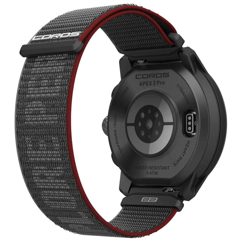 Купить Coros R-18036343-WAPX2P-BLK Часы Apex 2 Pro Premium GPS Sport отремонтированы Серебристый Black 7ft.ru в интернет магазине Семь Футов