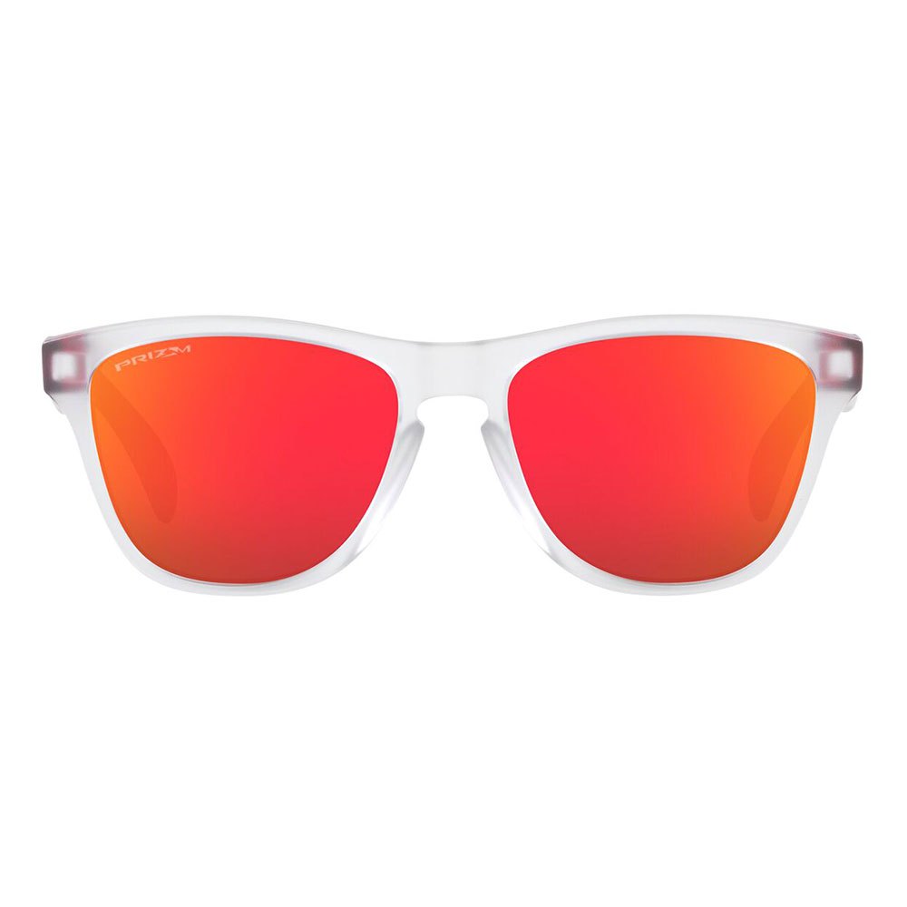 Купить Oakley OJ9009-0848 Frogskins XXS Prizm Молодежные солнцезащитные очки Matte Clear Prizm Ruby/CAT3 7ft.ru в интернет магазине Семь Футов