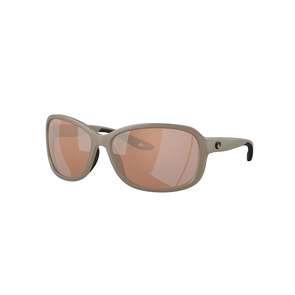 Купить Costa 06s9114-91140958 поляризованные солнцезащитные очки Seadrift Matte Sand 20x10x10 Copper Silver Mirror 580G/CAT3 7ft.ru в интернет магазине Семь Футов