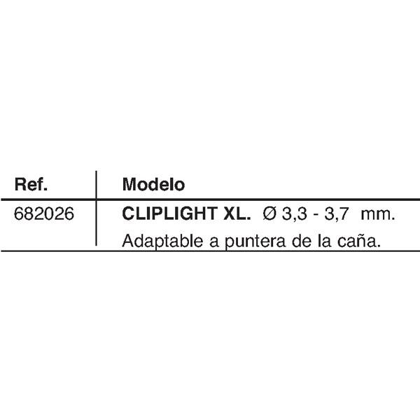 Купить Starlite 350502 ClipLight XL Белая  Rod 3.0-3.5 mm 7ft.ru в интернет магазине Семь Футов