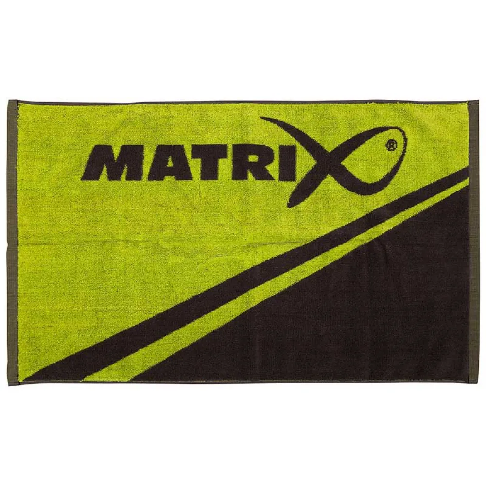 Купить Matrix fishing GAC398 Полотенце для рук  Black / Lemon 7ft.ru в интернет магазине Семь Футов