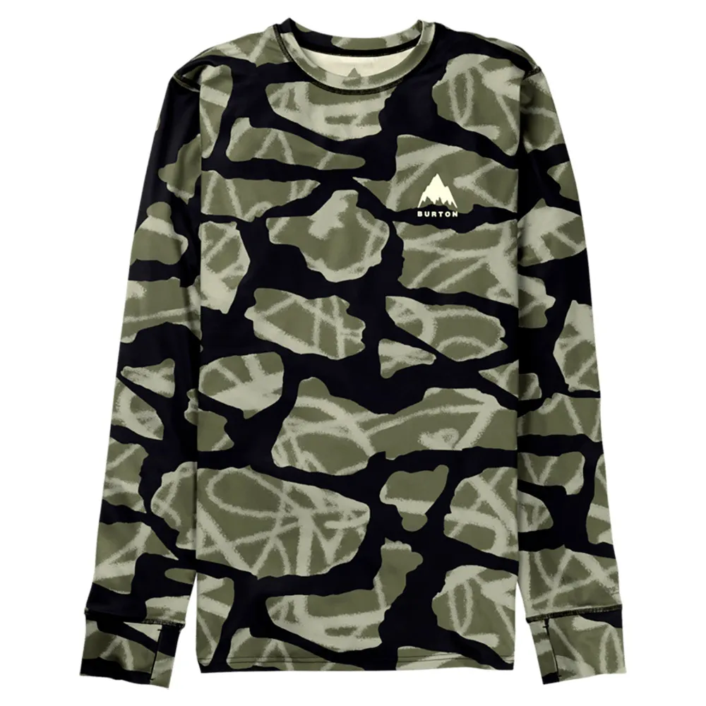 Купить Burton 2217610e3urg-s Базовый слой с длинным рукавом Lightweight X Crew Graffiti Camo 30x25x2 7ft.ru в интернет магазине Семь Футов