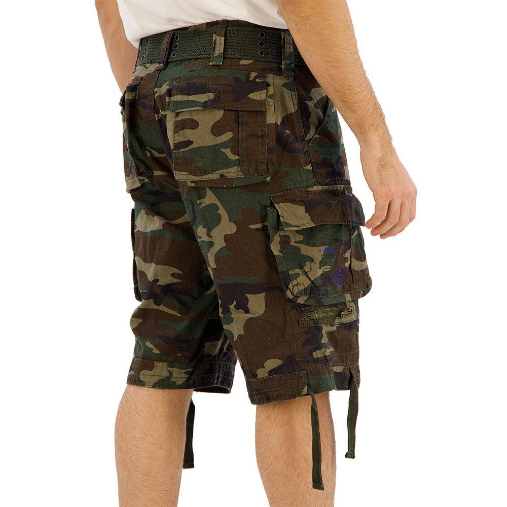 Купить Brandit 2001-10-XXL Шорты Savage Vintage Серый  Woodland 2XL 7ft.ru в интернет магазине Семь Футов