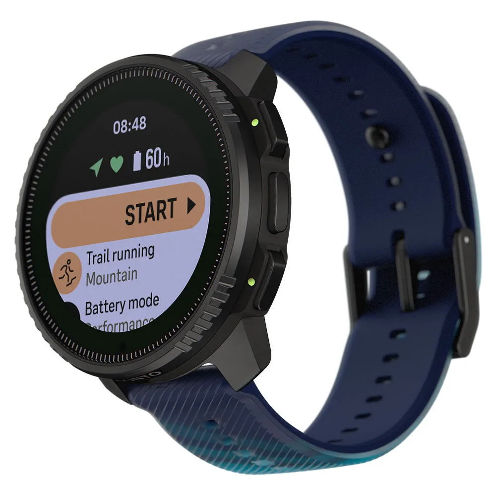 Купить Suunto SS051032000 Часы Vertical Solar UTMB World Series Голубой All Black / Navy Blue 7ft.ru в интернет магазине Семь Футов