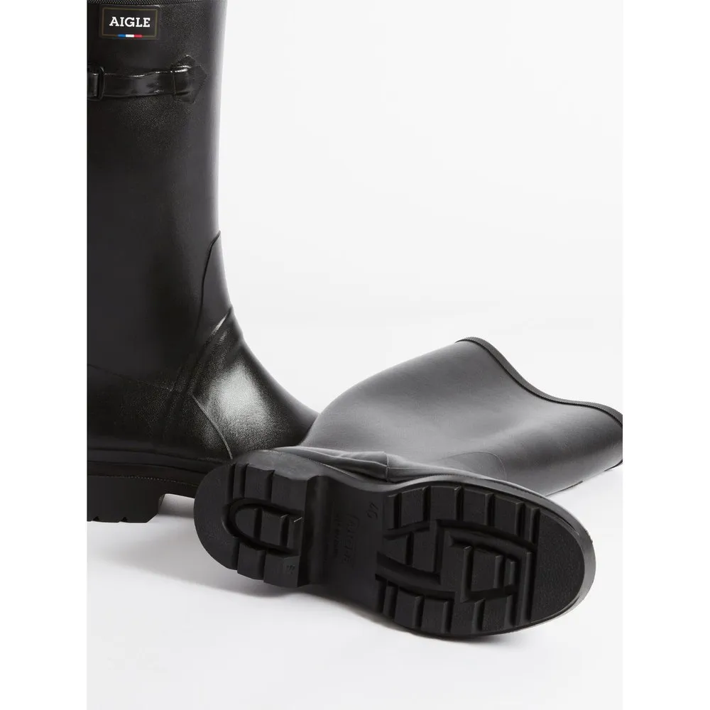 Купить Aigle 36469-35 дождевые сапоги Cessac Black 40x35x15 EU 35 7ft.ru в интернет магазине Семь Футов