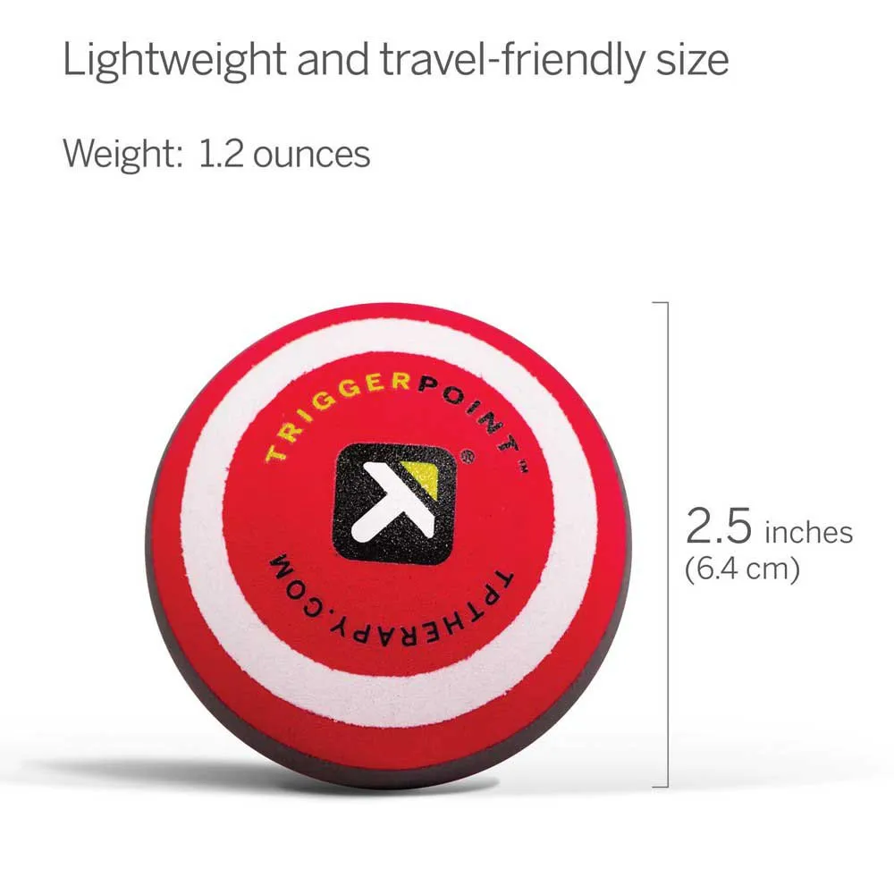 Купить Triggerpoint 350068-mbx-2.5inchmassageball-red/black массажный мяч MBX Red / White / Black 6x6x6 6 cm 7ft.ru в интернет магазине Семь Футов