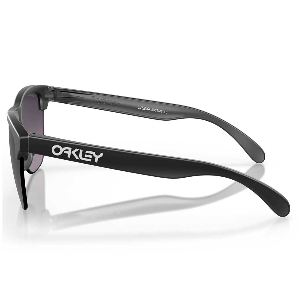 Купить Oakley OO9374-4963 Frogskins Lite Prizm Солнцезащитные Очки Matte Black Prizm Gradient Grey/CAT3 7ft.ru в интернет магазине Семь Футов