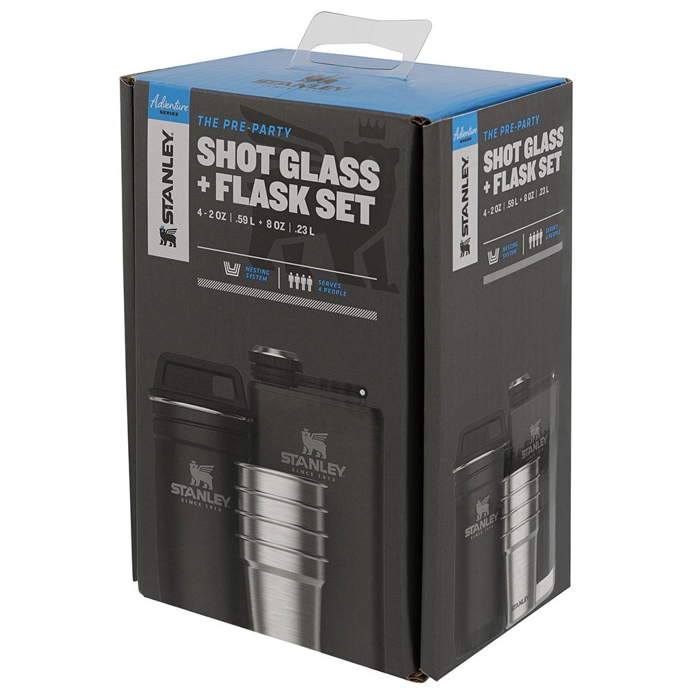 Купить Stanley 10-01883-035 Pre-Party Shot Glass + набор фляг Черный Black 7ft.ru в интернет магазине Семь Футов