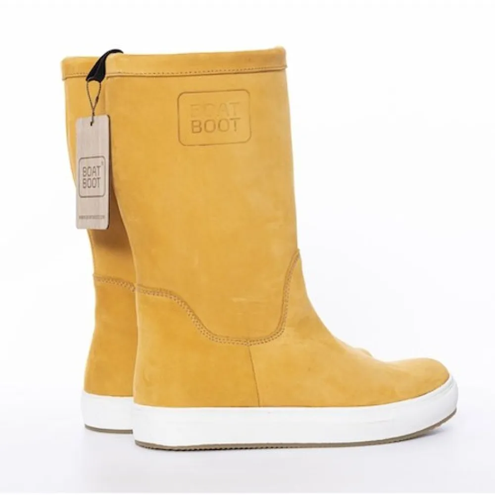 Купить Boat boot 100110123-2000-40 Сапоги None Lace Leather Yellow 40x35x15 EU 40 7ft.ru в интернет магазине Семь Футов
