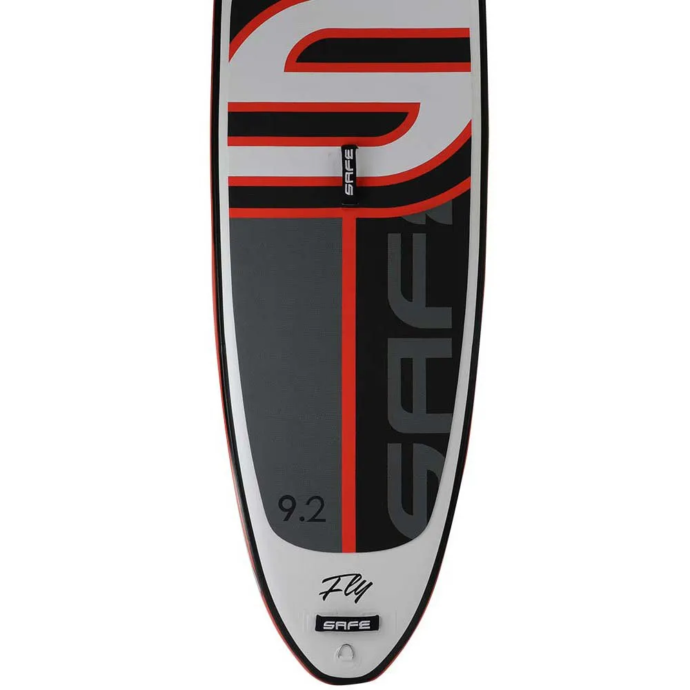 Купить Safe waterman hc100.021 Надувной комплект для падлбординга Aero 9´2´´ White / Black / Red 132x56x35 279.4 cm 7ft.ru в интернет магазине Семь Футов