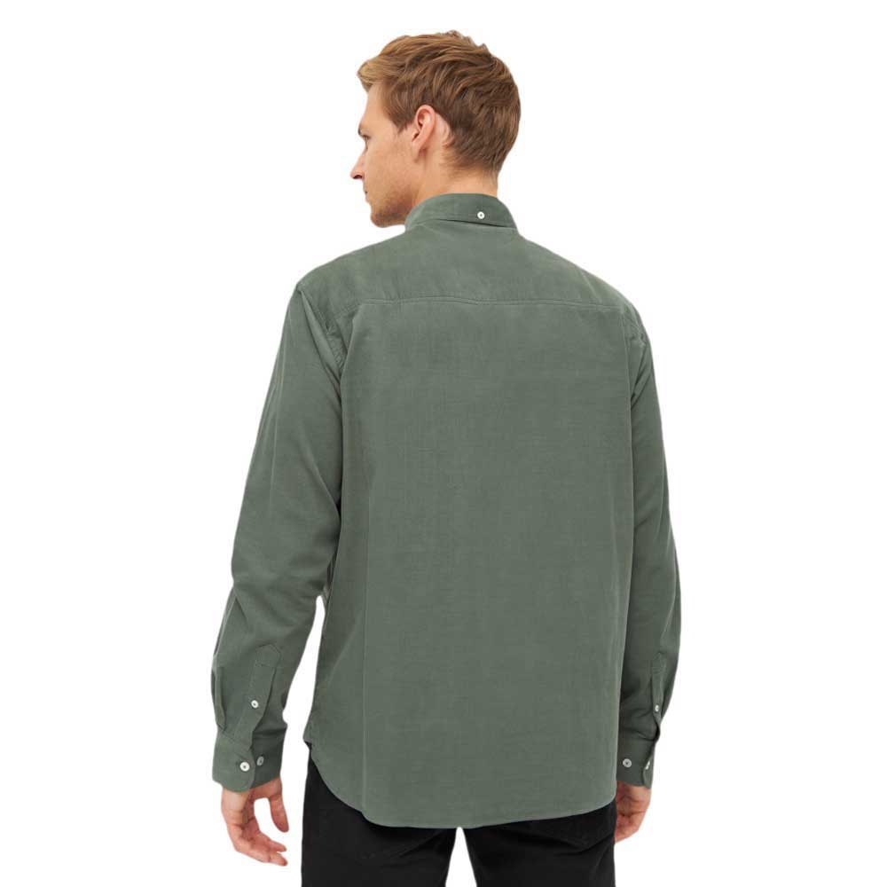 Купить Sea ranch 21-7-266-5015-XXL Рубашка с длинным рукавом Lester Зеленый Dark Green 2XL 7ft.ru в интернет магазине Семь Футов