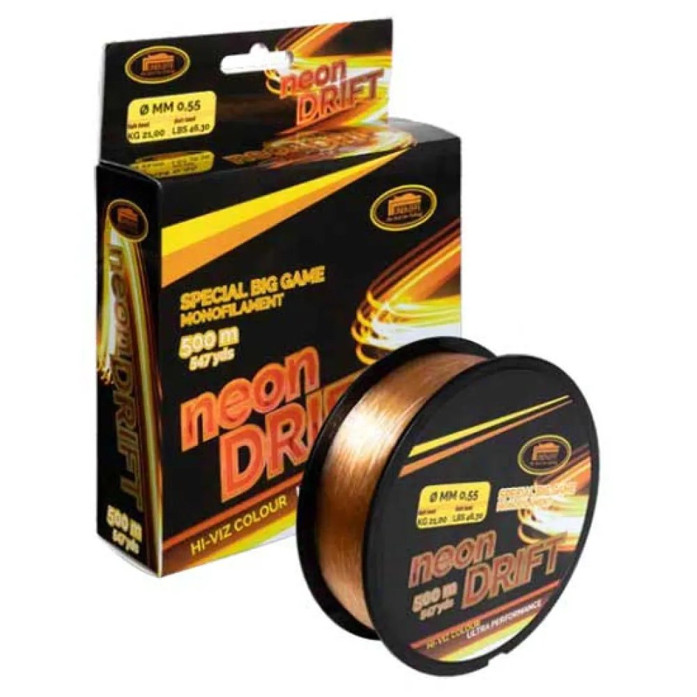Купить Lineaeffe 3700045 Монофиламент Big Game Nylon 500 m  Fluo Orange 0.450 mm 7ft.ru в интернет магазине Семь Футов