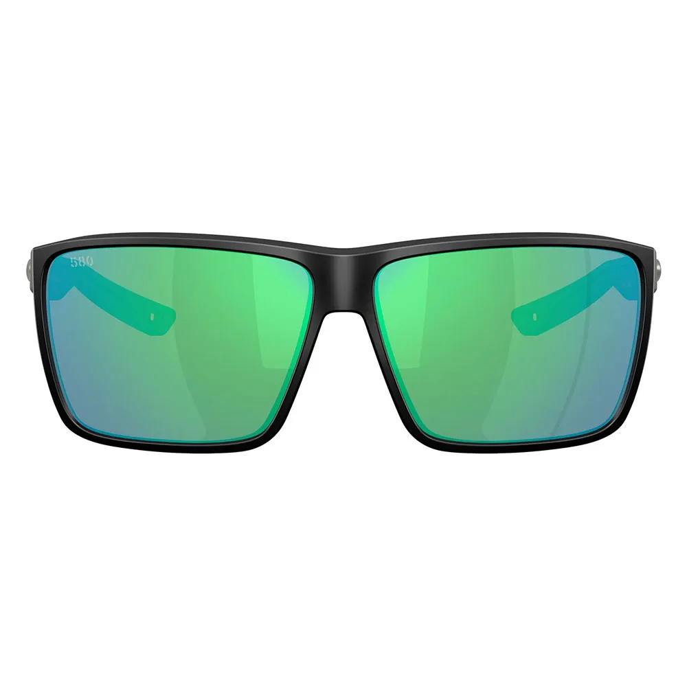 Купить Costa 06S9121-91210464 поляризованные солнцезащитные очки Rincon ii Matte Black 03 Green Mirror 580G/CAT3 7ft.ru в интернет магазине Семь Футов
