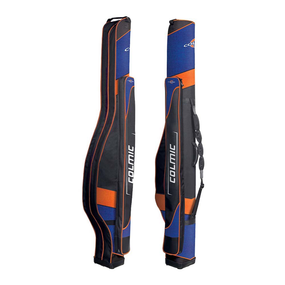 Купить Colmic PRO503 Жесткий чемодан Bolognese  Black / Orange / Blue 170 cm 7ft.ru в интернет магазине Семь Футов