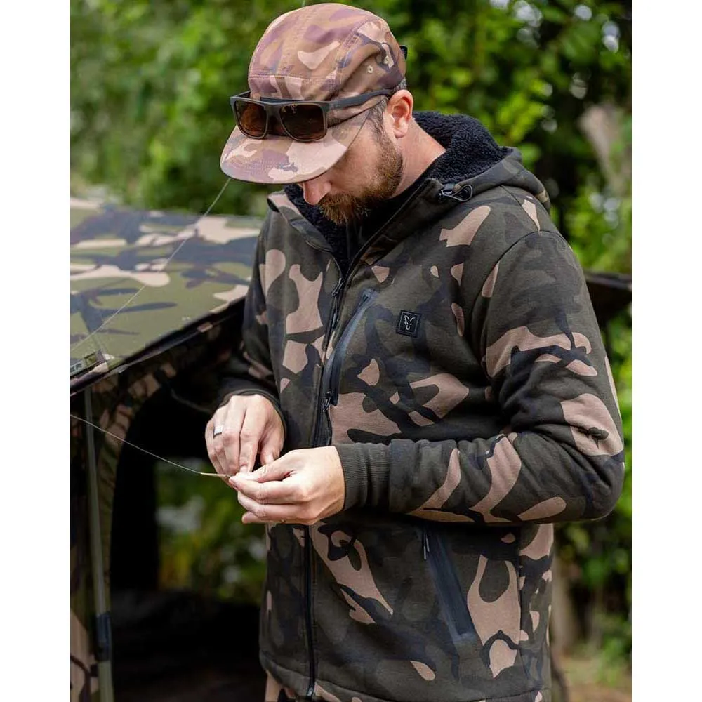 Купить Fox international cfx525 Толстовка на молнии Prem Sherpa 310 Camo 40x30x12 XL 7ft.ru в интернет магазине Семь Футов