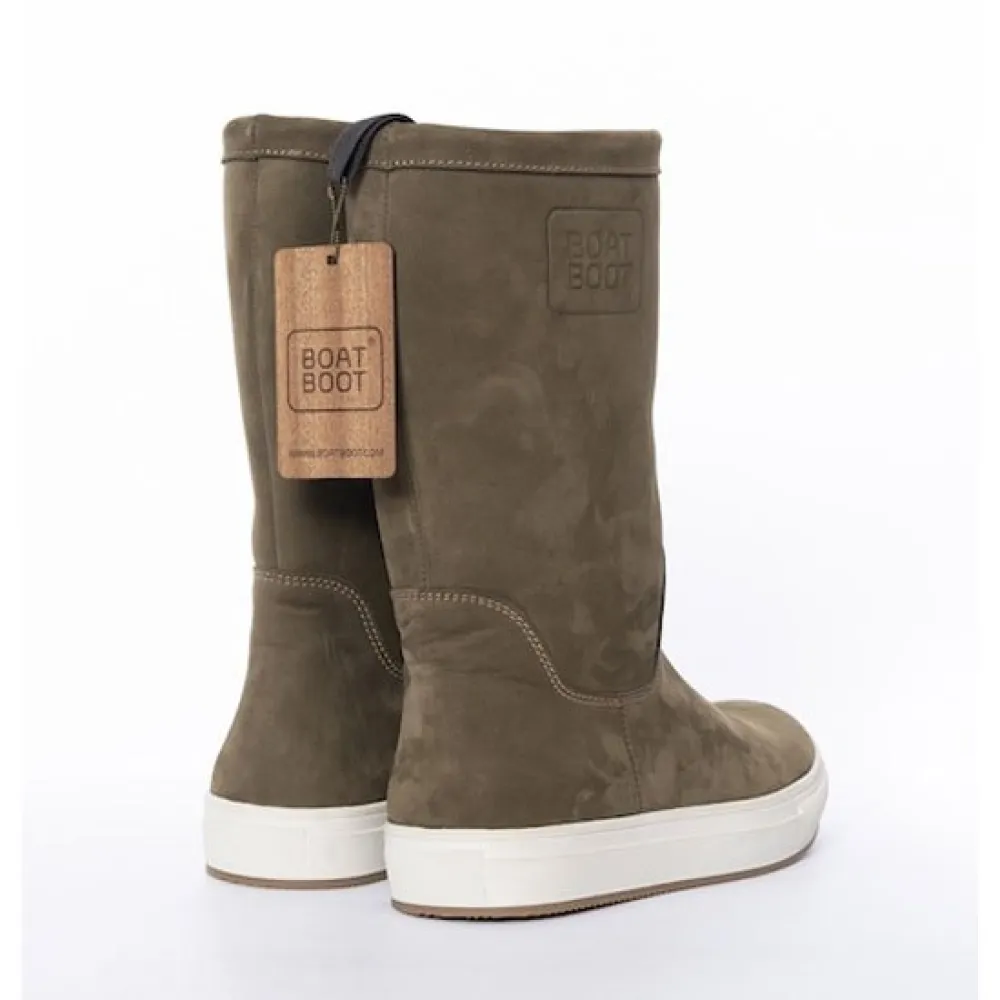Купить Boat boot 100108123-5000-37 Сапоги None Lace Leather Green 40x35x15 EU 37 7ft.ru в интернет магазине Семь Футов