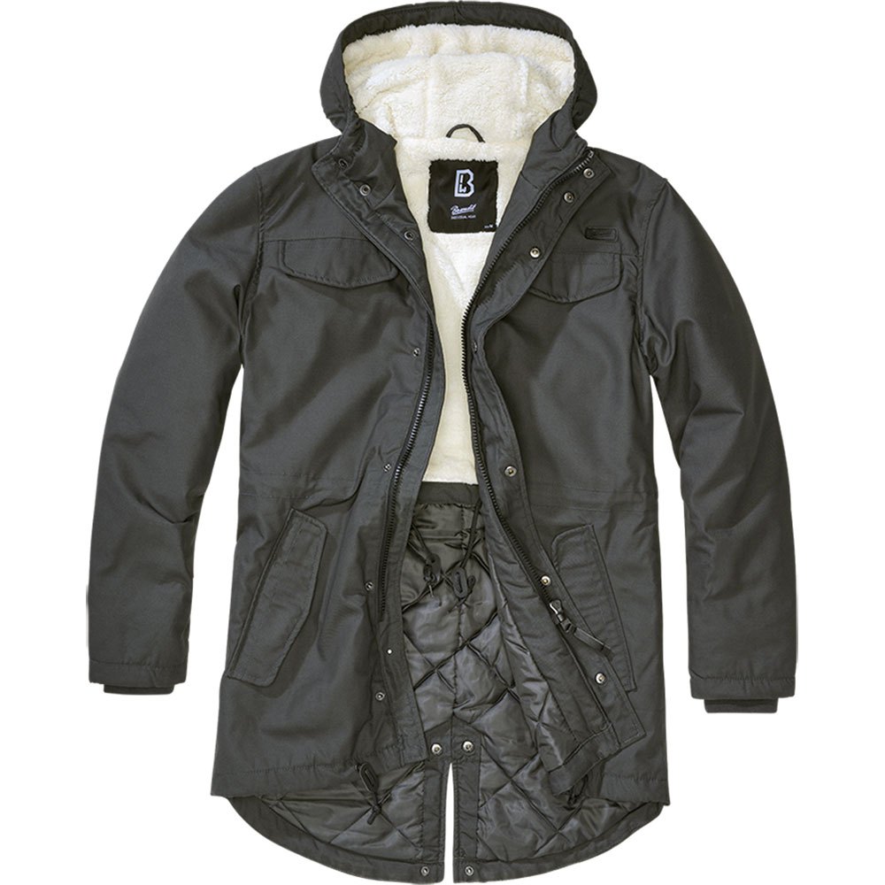 Купить Brandit 9442-5-M Пальто Marsh Lake Teddy Черный  Anthracite M 7ft.ru в интернет магазине Семь Футов