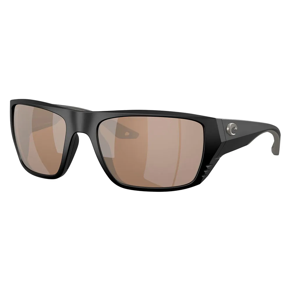 Купить Costa 06S9118-91180359 поляризованные солнцезащитные очки Finlet Matte Black 05 Copper Silver Mirror 580G/CAT3 7ft.ru в интернет магазине Семь Футов