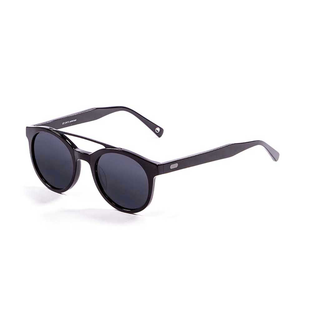 Купить Ocean sunglasses 10200.1 поляризованные солнцезащитные очки Tiburon Shiny Black 7ft.ru в интернет магазине Семь Футов