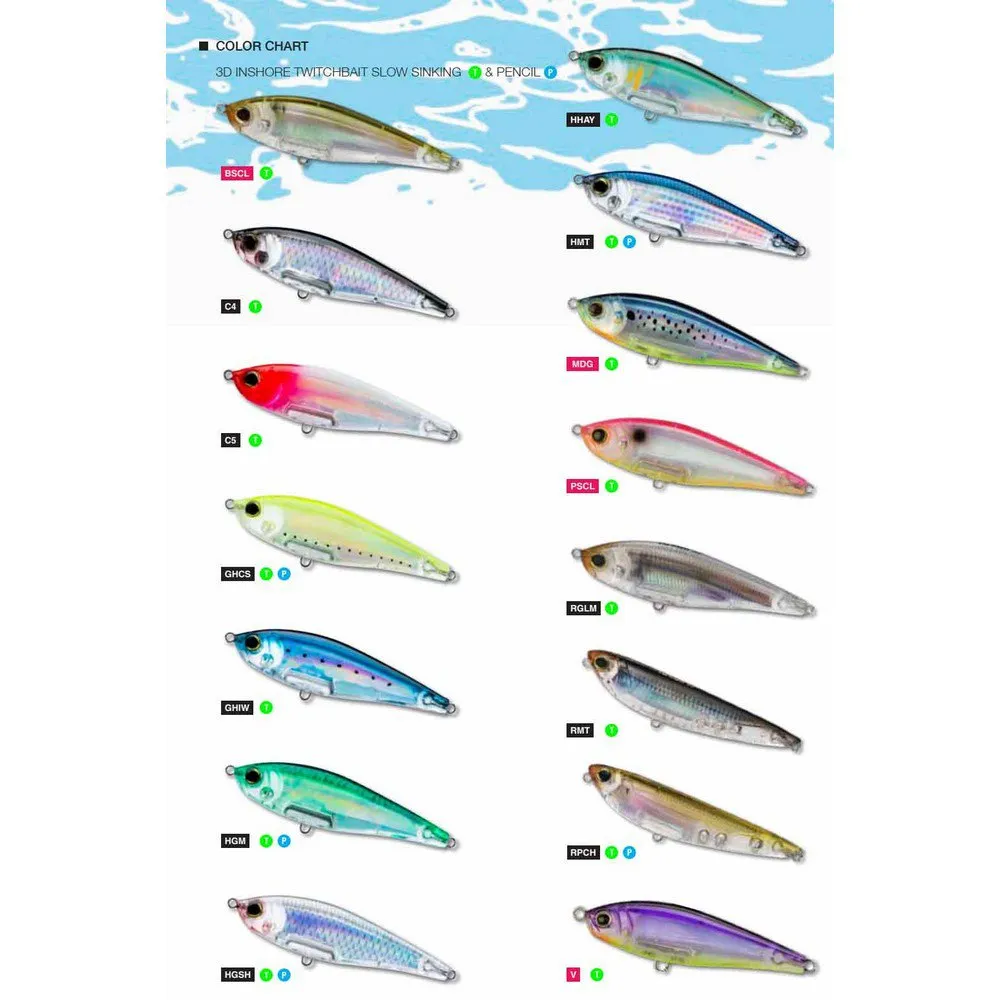 Купить Yo-Zuri 756791560901 3D Inshore Twitchbait 130 Mm 48g Многоцветный YELL 7ft.ru в интернет магазине Семь Футов