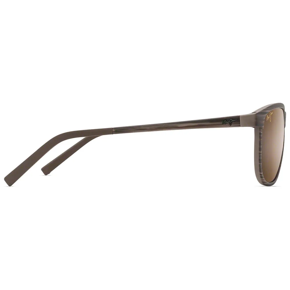 Купить Maui jim h811-25c-os поляризованные солнцезащитные очки Lele Kawa Brown Stripe 20x10x10 HCL® Bronze/CAT3 7ft.ru в интернет магазине Семь Футов