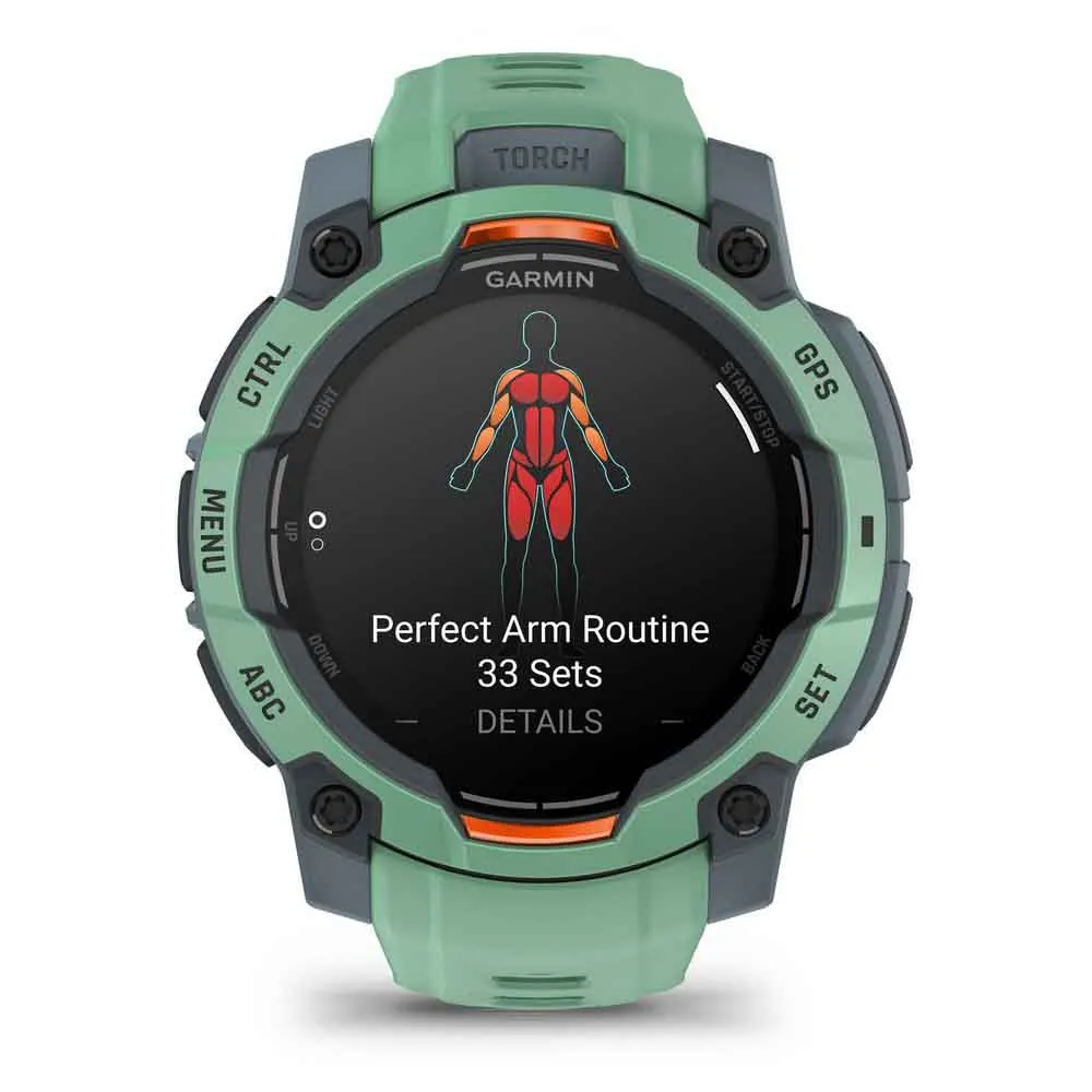 Купить Garmin 010-02936-01 Часы Instinct 3 45 mm Amoled  Green / Green 7ft.ru в интернет магазине Семь Футов
