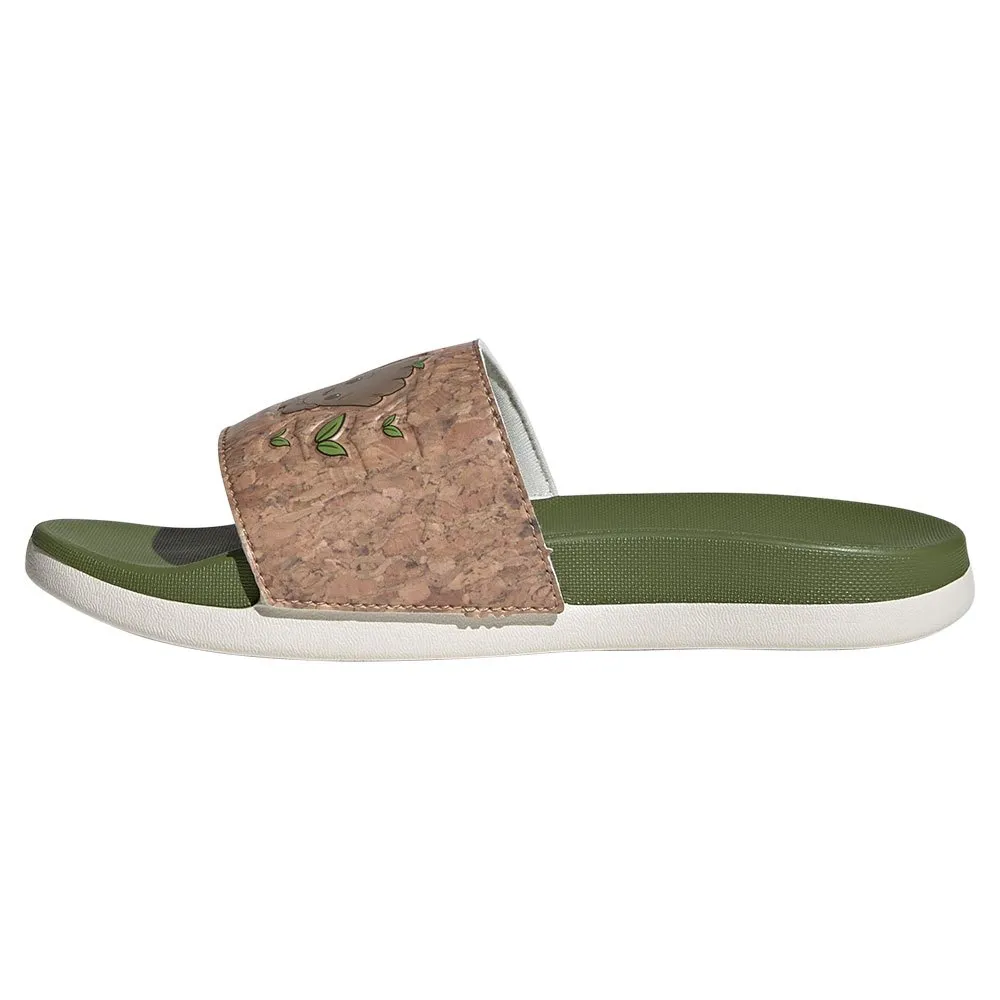 Купить adidas id8029/28 Шлёпанцы Adilette Comfort Groot Off White / Core Black / Tech Olive 32x20x10 EU 28 7ft.ru в интернет магазине Семь Футов