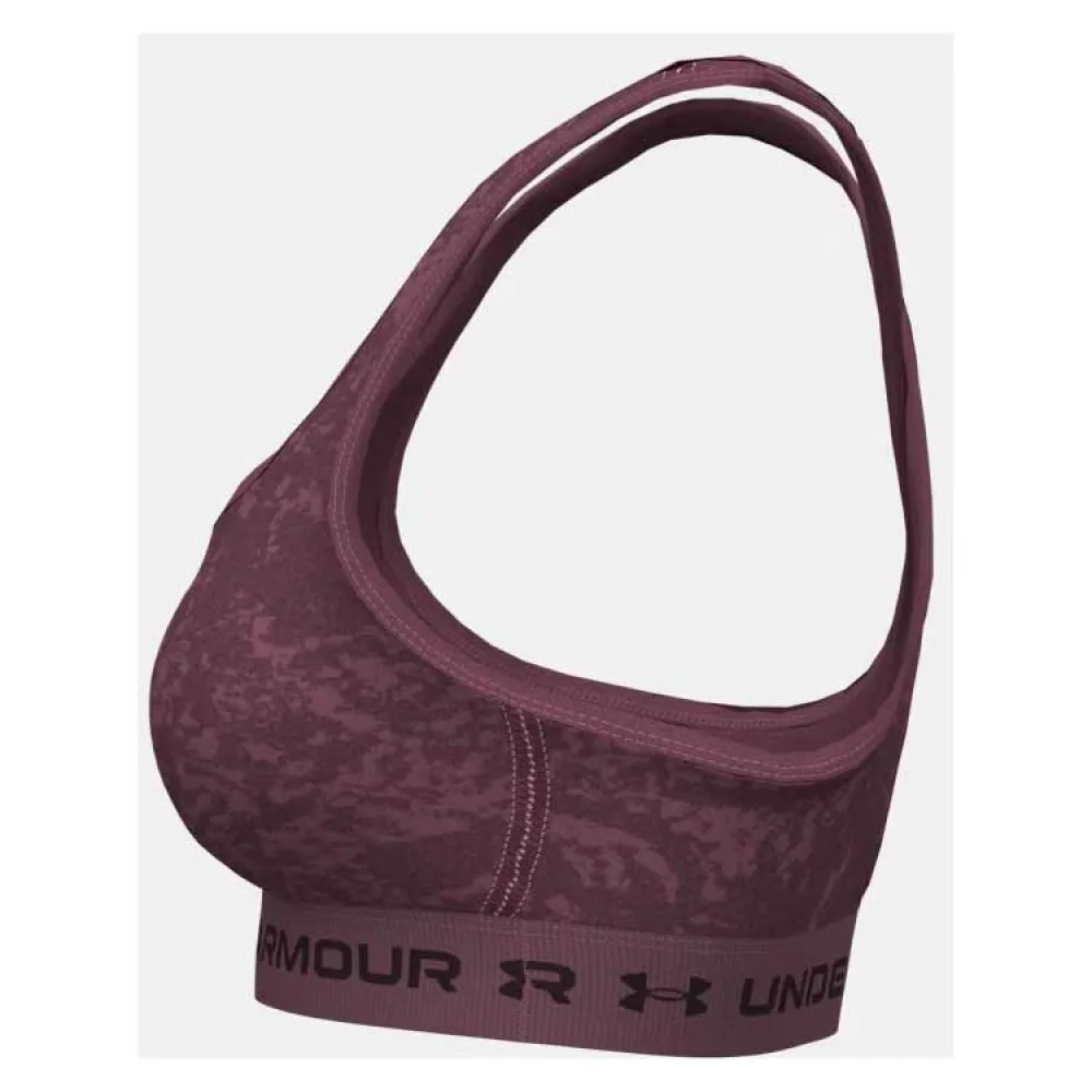 Купить Under armour 1361042-659-lg Спортивный бюстгальтер средней поддержки Crossback Print Red 15x15x5 7ft.ru в интернет магазине Семь Футов