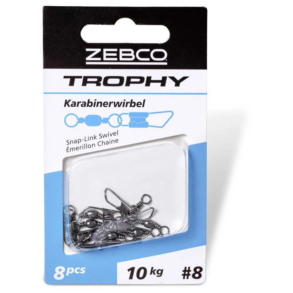 Купить Zebco 6203004-unit Вертлюг Trophy Silver 12x7x5 48 mm 7ft.ru в интернет магазине Семь Футов