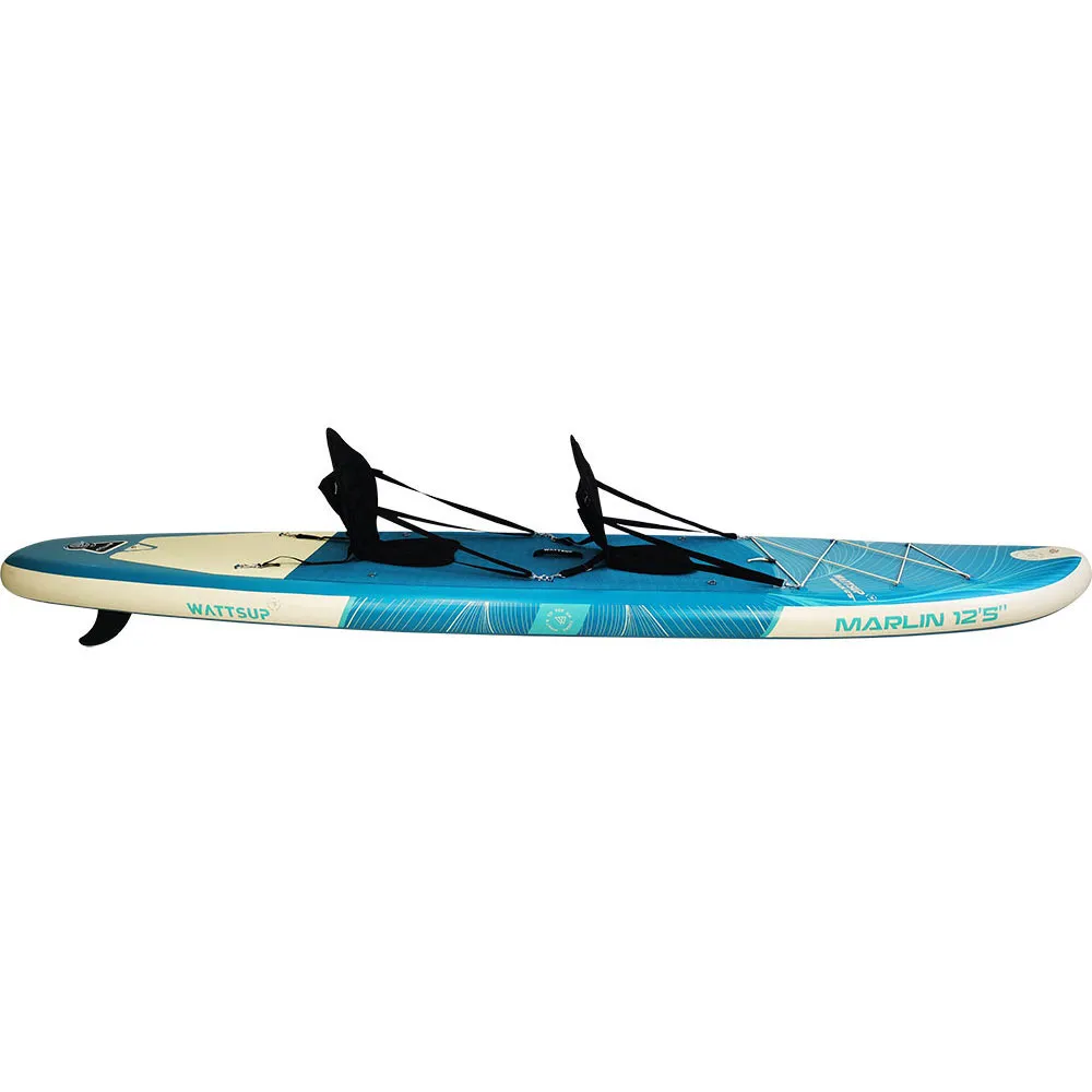 Купить Wattsup pb-wmar125 Надувной комплект для падлбординга Marlin 12.5 Blue / Beige 100x46x46 378 cm/86 cm 7ft.ru в интернет магазине Семь Футов