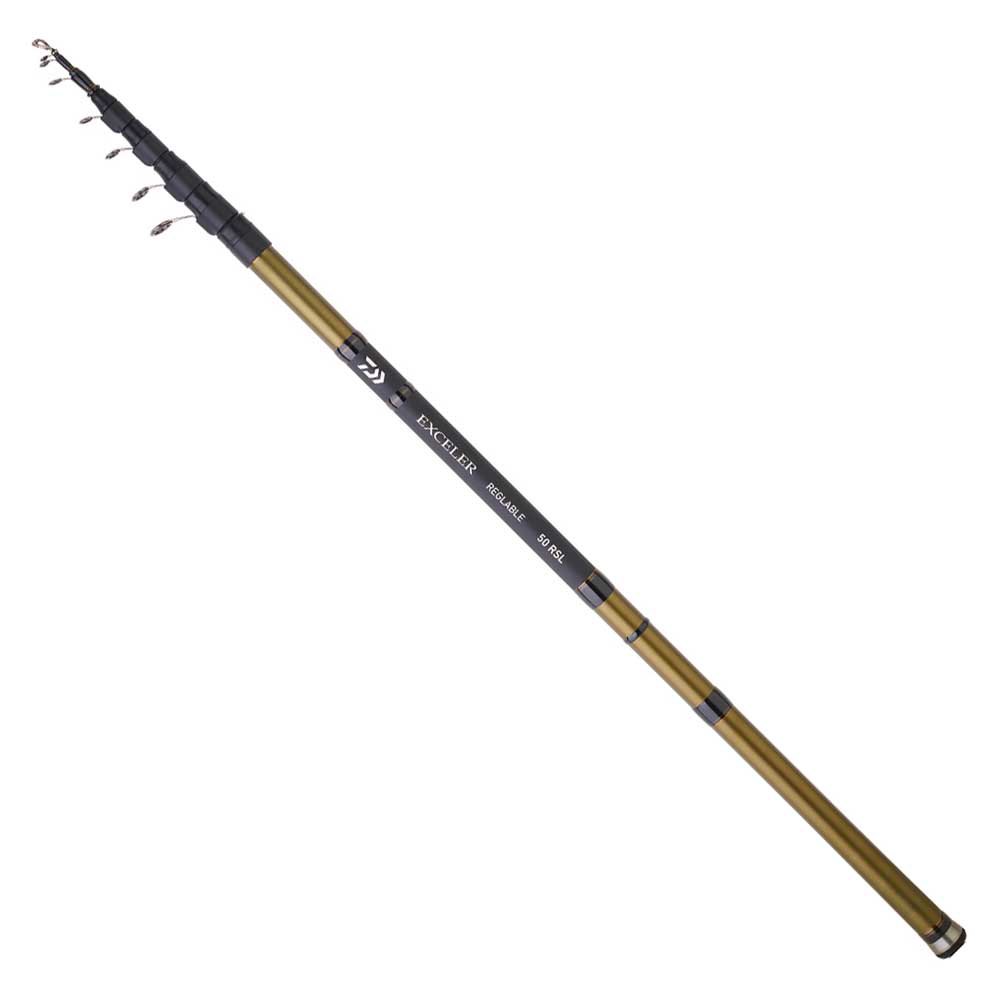 Купить Daiwa EXT50RSLDF Болонский стержень Exceler Telereglable R SL Gold / Black 5.00 m 7ft.ru в интернет магазине Семь Футов