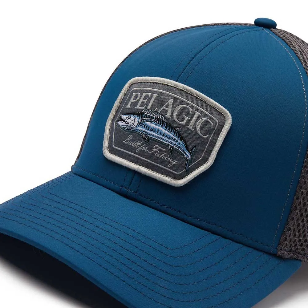 Купить Pelagic 1203243000-SMB-00 Кепка Wahoo D Lo Pro Голубой  Smokey Blue 7ft.ru в интернет магазине Семь Футов
