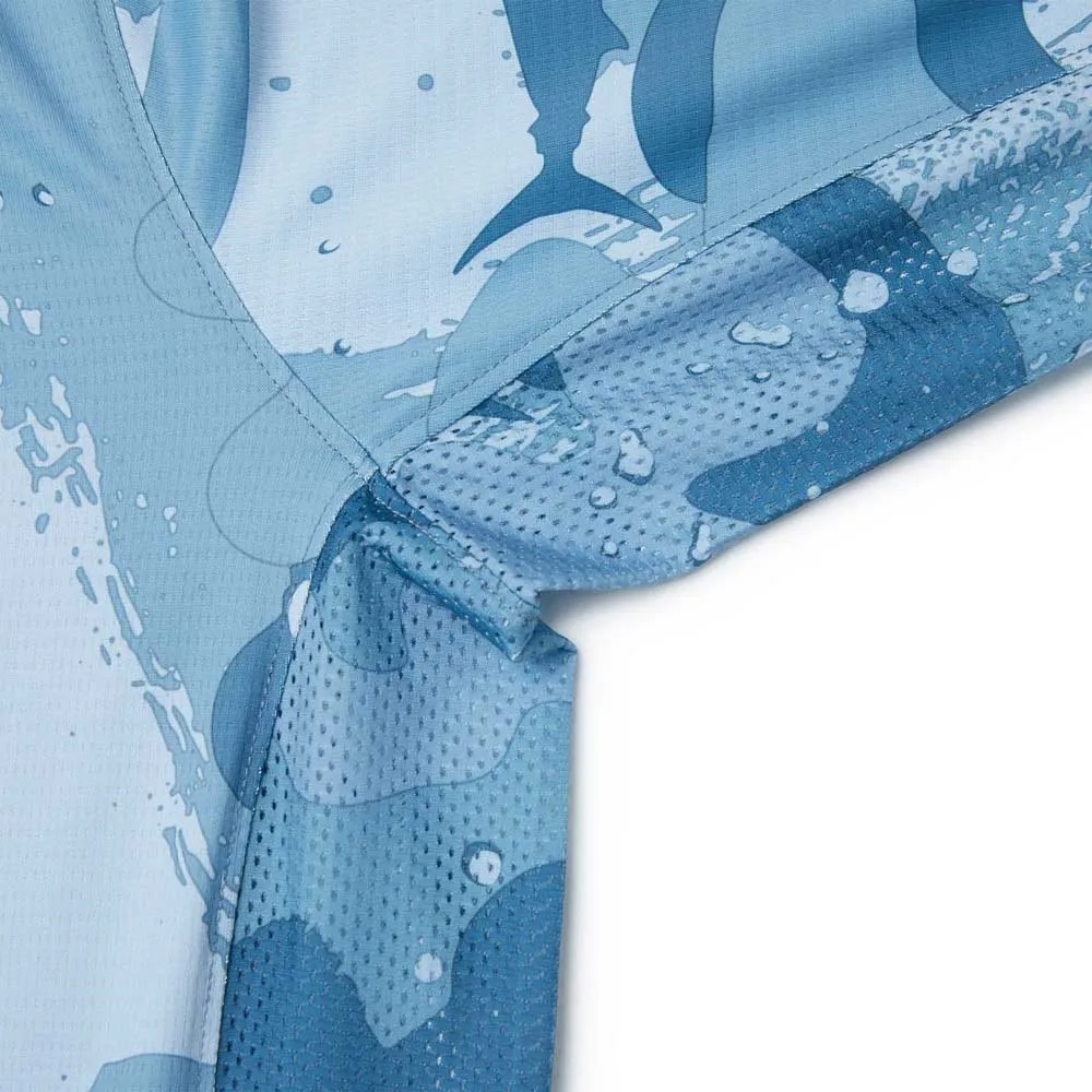 Купить Pelagic 1015251000-slt-m Толстовка с капюшоном Exo Tech Brush Camo Slate 40x30x12 7ft.ru в интернет магазине Семь Футов