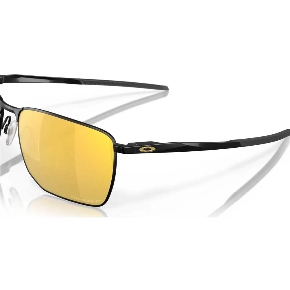 Купить Oakley OO4142-1458 поляризованные солнцезащитные очки Ejector Prizm Черный Satin Black Prizm Polarized 24K/CAT3 7ft.ru в интернет магазине Семь Футов